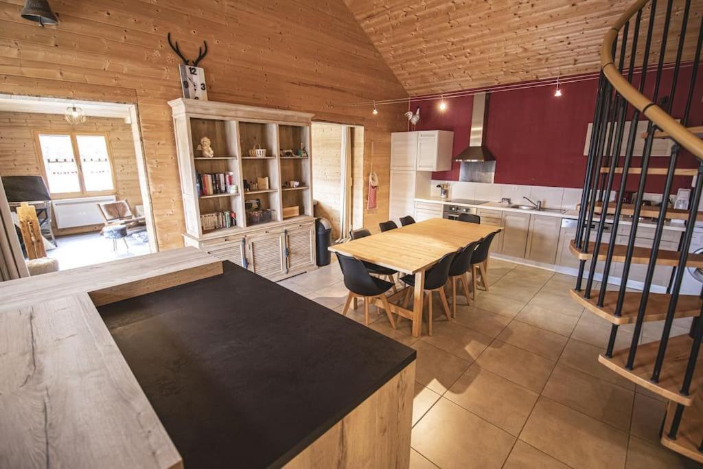Gite Jura Mina Chalet Au Milieu De La Nature Villa Ney Luaran gambar