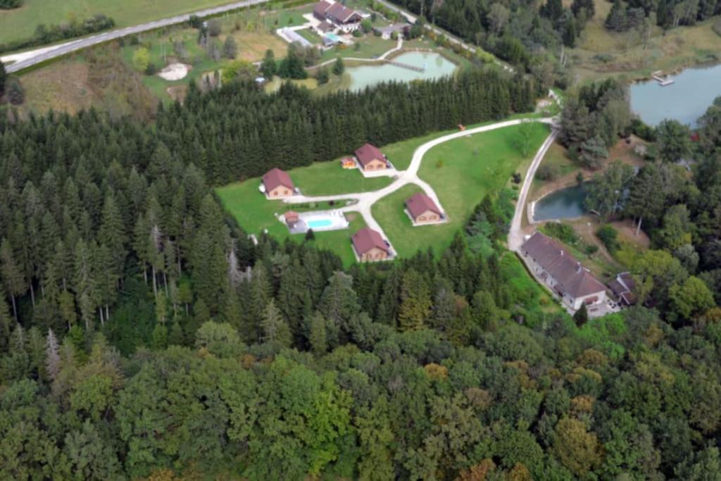 Gite Jura Mina Chalet Au Milieu De La Nature Villa Ney Luaran gambar